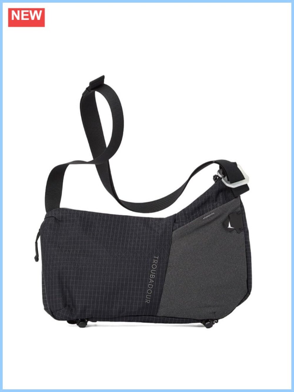 Troubadour Elemental Sling 3L Ripstop Nylon Crossbody Adjustable Strap